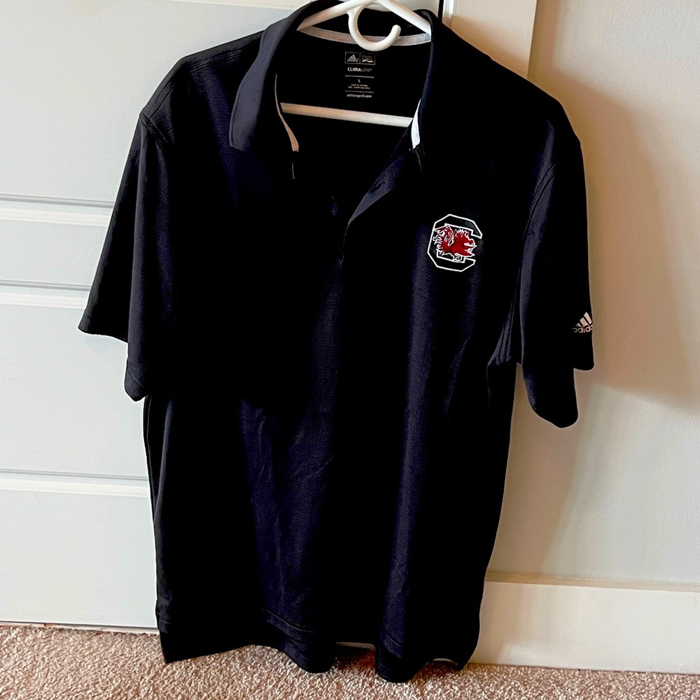 Gamecocks Logo, Short Sleeve Polo